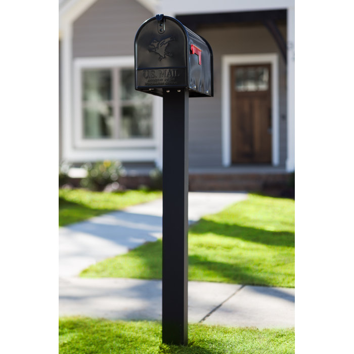 Gibraltar Mailboxes Elite Large Post Mounted Mailbox & Reviews Wayfair